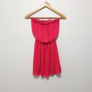 Express Strapless Mini Dress - XS Pink💙